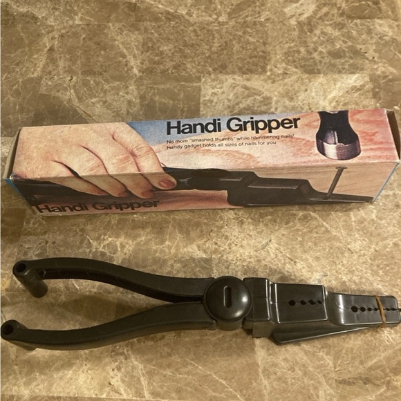 Jobar International Other - Vintage Handi Gripper Black Nail Holder New Old Stock w Box